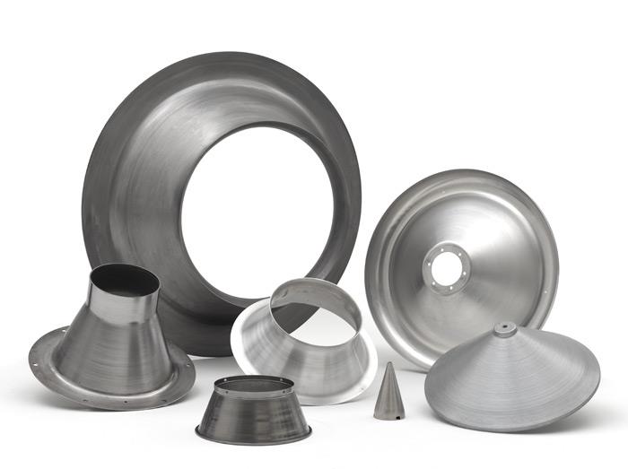 Przykład produktu zrobionego za pomocą wyoblania.